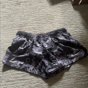 Floral Gray Women's Shorts